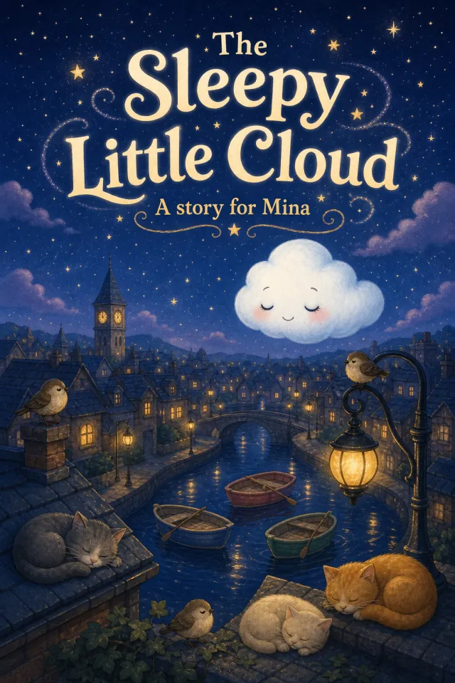 The cover it became — The Sleepy Little Cloud
